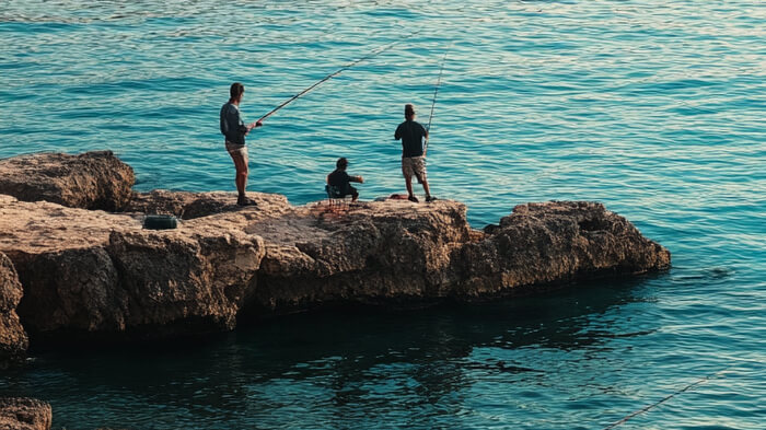 海で魚を釣る夢