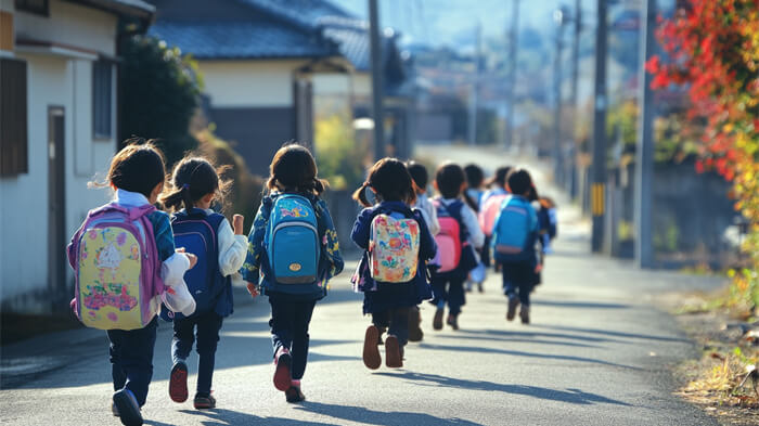 小学生の頃の登校をする夢