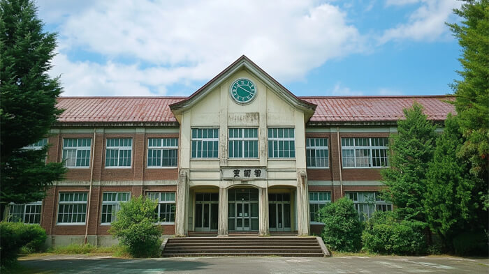 中学の頃の校舎にいる夢